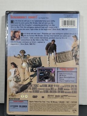 SPACEBALLS Mel Brooks, John Candy DVD STAR WARS - STAR WARS CULT NEW
